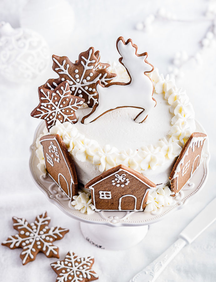 “White Christmas Cake”, torta natalizia